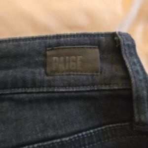 Paige Dark Blue Jeans